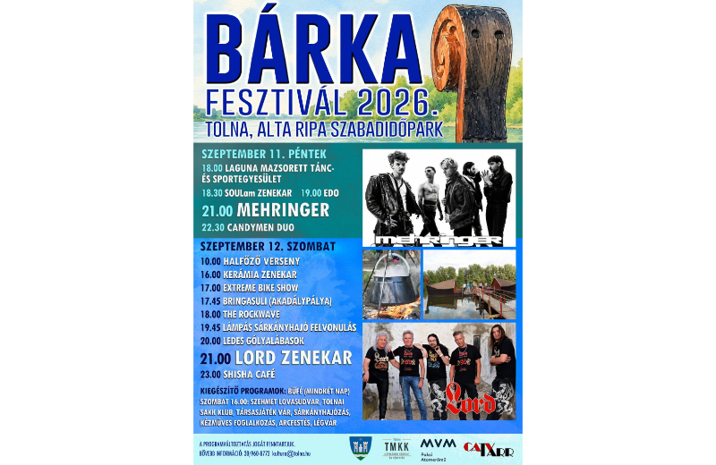 Bárka Fesztivál 2026