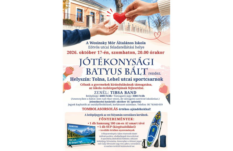 Jótékonysági batyus bál