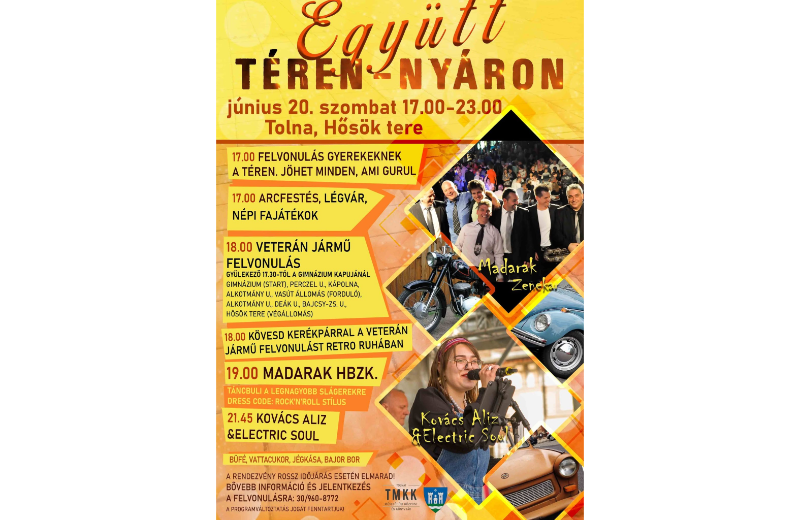 Együtt téren-nyáron 2026