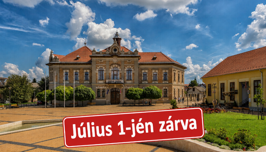 KÖZTISZTVISELŐ NAP ALKALMÁBÓL ZÁRVA
